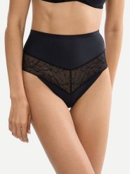 Triumph Stringi Comfort Contour 10226423 Czarny. Czarne stringi damskie Triumph, xl, bez wzorów, z syntetyku. Za 119.99 zł.