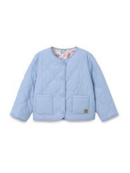 Mayoral Kurtka przejściowa 3452 Błękitny Regular Fit. Niebieskie kurtki i płaszcze dla dziewczynek Mayoral, bez wzorów, z syntetyku, bez kaptura. Za 189.99 zł.