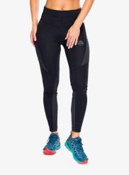 Legginsy biegowe damskie La Sportiva Triumph Tight Pant. Czarne legginsy damskie La Sportiva, s, bez wzorów, z materiału, do biegania. Za 379.49 zł.