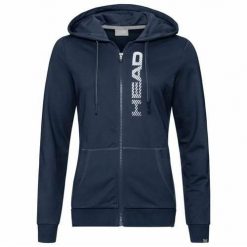 Bluza z kapturem damska Club Greta. Niebieskie bluzy sportowe damskie Head, s, bez wzorów, z bawełny, z kapturem. W wyprzedaży za 203.00 zł.