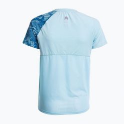 Koszulka do biegania damska Joma R-City. Niebieskie koszulki sportowe damskie Joma, l, bez wzorów, z tkaniny, bez kołnierzyka. Za 119.99 zł.
