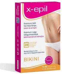 Tanita X-Epil, X-Epil, Silky Finish, Hair Removal Wax Strips, For Underarms & Bikini Area, 12 pcs For Women. Bikini damskie Tanita, bez wzorów. Za 22.66 zł.