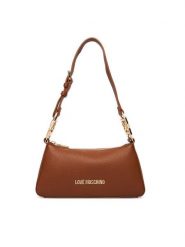 LOVE MOSCHINO Torebka JC4007PP1OLB0200 Brązowy. Brązowe torebki do ręki damskie Love Moschino, bez wzorów, ze skóry, bez dodatków. Za 859.99 zł.