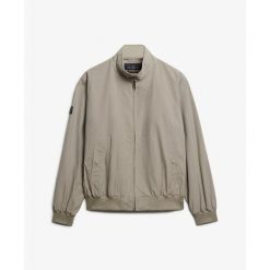 Kurtka Superdry Classic Harrington. Zielone kurtki męskie Superdry., l, bez wzorów, biznesowe, bez kaptura. Za 432.30 zł.