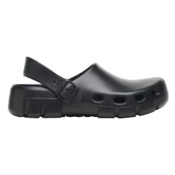 Sandały Birkenstock Birki Flow EVA czarne. Czarne sandały męskie Birkenstock, z materiału, bez zapięcia. Za 378.65 zł.