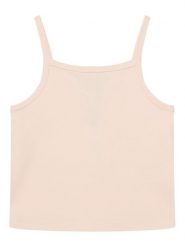 Calvin Klein Jeans Top LVCKSJB12G Różowy jasny Slim Fit. Czerwone t-shirty i topy dla dziewczynek Calvin Klein Jeans, bez wzorów, z jeansu, bez ramiączek. Za 129.99 zł.