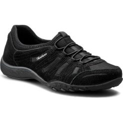Półbuty SKECHERS - Big Bucks 22478/BLK Black. Czarne półbuty damskie Skechers, z materiału. W wyprzedaży za 189.00 zł.