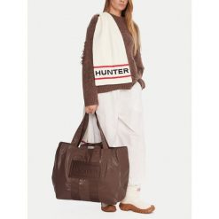Torebka Hunter. Brązowe torebki do ręki damskie Hunter, bez wzorów, bez dodatków. Za 219.99 zł.