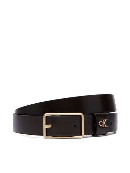 Calvin Klein Pasek Square Buckle Ck Loop 25Mm LV04F7050G Brązowy. Brązowe paski damskie Calvin Klein, bez wzorów, ze skóry. Za 209.99 zł.