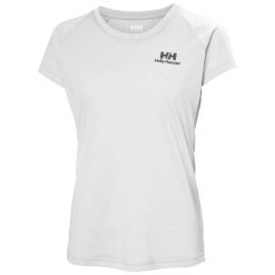 Koszulka damska Helly Hansen Nord Graphic Drop. Białe t-shirty damskie Helly Hansen, l, bez wzorów, z bawełny, bez kołnierzyka. Za 244.50 zł.