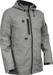 Work jacket SOFTSHELL, gray, size L. Szare kurtki męskie Yato, l, bez wzorów, z softshellu, bez kaptura. Za 213.85 zł.