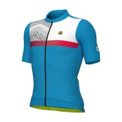 Koszulka rowerowa męska Alé Zig Zag. Białe buty sportowe męskie ALÉ CYCLING, bez zapięcia, rowerowe. Za 319.99 zł.