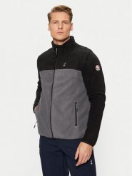 Aulp Polar Volvi Szary Regular Fit. Szare bluzy męskie Aulp, m, bez wzorów, z polaru, bez kaptura. Za 149.99 zł.