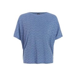 Koszulka damska Protest Jabas. Niebieskie t-shirty damskie Protest, bez wzorów, bez kołnierzyka. Za 257.00 zł.