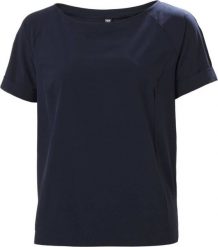 Helly Hansen Helly Hansen granatowa koszulka T-Shirt W Thalia 34169-597 S. T-shirty damskie Helly Hansen, s, bez wzorów, bez kołnierzyka. Za 189.99 zł.