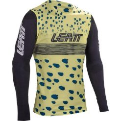 Koszulka rowerowa LEATT Jersey MTB Gravity 5.0. Niebieskie buty sportowe męskie LEATT, z jersey, bez zapięcia, rowerowe. W wyprzedaży za 404.10 zł.
