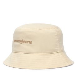 Kapelusz Tommy Jeans. Czapki i kapelusze damskie Tommy Jeans, bez wzorów, z jeansu. Za 169.99 zł.