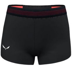 Damskie szorty bermudzkie Salewa Pedroc Dst. Czarne szorty damskie Salewa, l, bez wzorów, z materiału. Za 374.00 zł.