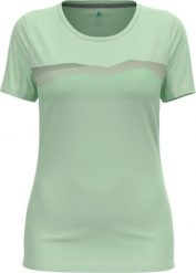 Koszulka damska Odlo F-DRY RIDGELINE T-shirt crew neck s/s. Fioletowe t-shirty damskie Odlo, l, bez wzorów, z materiału, bez kołnierzyka. Za 269.99 zł.