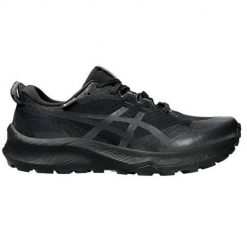Buty do biegania męskie Asics Gel-trabuco 12 G-tx Gore-tex. Czarne buty sportowe męskie Asics, z gore-texu, bez zapięcia, do biegania, gore-tex. Za 723.40 zł.