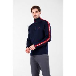 Sweter turystyczny męski Woolona Noyan 100% Merino. Niebieskie swetry przez głowę męskie WOOLONA, m, bez wzorów, z wełny, bez kołnierzyka. W wyprzedaży za 648.00 zł.