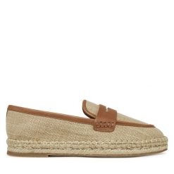 Espadryle Aldo. Brązowe espadryle damskie Aldo, bez wzorów, bez obcasa, bez zapięcia. Za 269.99 zł.
