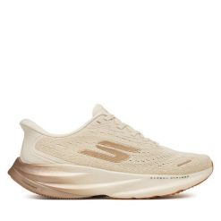 Buty do biegania Skechers. Czarne obuwie sportowe damskie Skechers, bez wzorów, do biegania. Za 649.99 zł.