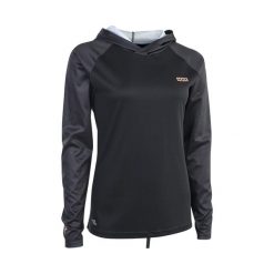 Koszulka surfingowa damska ION Wetshirt Hood LS black. Czarne koszulki sportowe damskie ION, m, bez wzorów, z lycry, sportowe, bez kołnierzyka. W wyprzedaży za 119.00 zł.