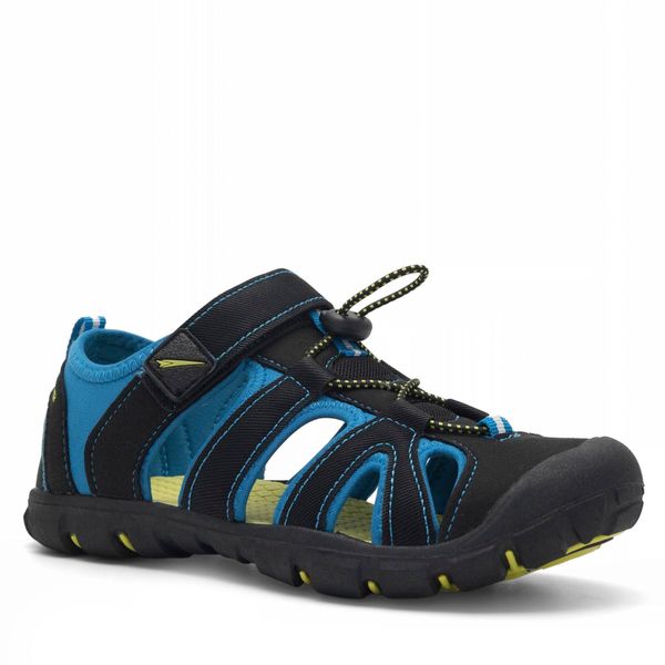 Sandały Sprandi. Czarne sandały chłopięce Sprandi, bez zapięcia. Za 99.99 zł.