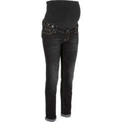 Dżinsy ciążowe Boyfriend bonprix czarny "stone". Jeansy damskie marki bonprix. Za 89.99 zł.