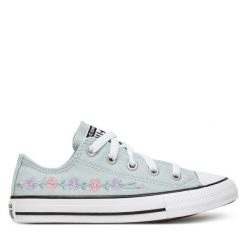 Trampki Converse. Niebieskie trampki i tenisówki dziewczęce Converse, bez wzorów, bez zapięcia. Za 179.99 zł.