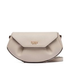 Torebka Guess. Brązowe listonoszki damskie Guess, z aplikacjami, bez dodatków. Za 449.99 zł.