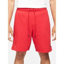 Spodenki męskie nike air jordan essentials fleece shorts gym red. Czerwone krótkie spodenki sportowe męskie Nike, m, bez wzorów, do biegania. Za 179.00 zł.