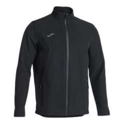 Kurtka wodoodporna Joma Basilea II. Czarne kurtki męskie Joma, l, bez wzorów, z materiału, bez kaptura. Za 139.99 zł.