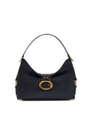 Guess Torebka Camden HWBB93 08180 Granatowy. Niebieskie listonoszki damskie Guess, z aplikacjami, ze skóry, bez dodatków. Za 634.99 zł.
