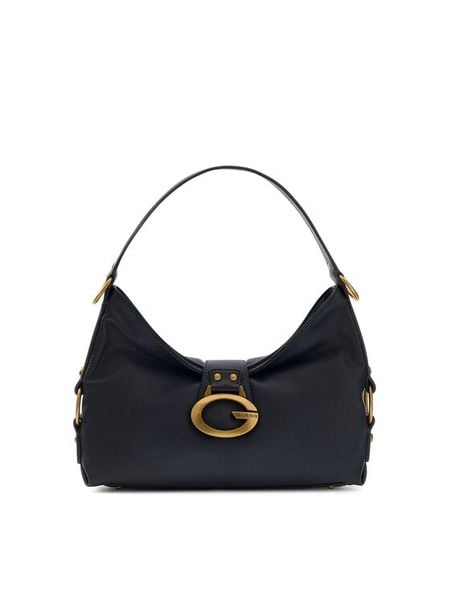 Guess Torebka Camden HWBB93 08180 Granatowy. Niebieskie listonoszki damskie Guess, z aplikacjami, bez dodatków. Za 674.99 zł.
