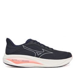 Buty do biegania Mizuno. Czarne buty sportowe męskie Mizuno, bez zapięcia, do biegania. Za 429.99 zł.