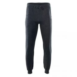 Spodnie dresowe męskie Hi-Tec Melian - grafitowe, Rozmiar XL. Szare buty sportowe męskie Hi-tec, z bawełny, bez zapięcia. Za 94.99 zł.