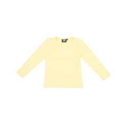 Dziewczęcy T-shirt z długim rękawem i małym logo Basic. Zielone t-shirty i topy dla dziewczynek LEONE 1947 APPAREL, bez wzorów, bez ramiączek. Za 63.11 zł.