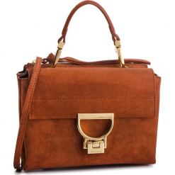Torebka COCCINELLE - DD6 Arlettis Suede E1 DD6 55 B7 01 Mars Dust P07. Brązowe torebki do ręki damskie Coccinelle, ze skóry. Za 1,149.90 zł.