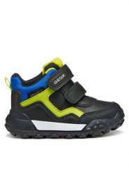 Geox Śniegowce B Trekkyup B Abx B566LB 0MEFU C9299 M Czarny. Czarne buty zimowe chłopięce Geox, bez wzorów, ze skóry, bez zapięcia. Za 219.99 zł.