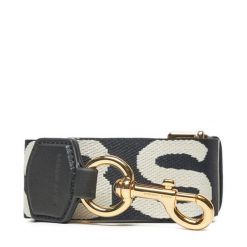 Wymienny pasek do torebki Marc Jacobs. Czarne torebki do ręki damskie Marc Jacobs, bez wzorów, bez dodatków. Za 499.99 zł.