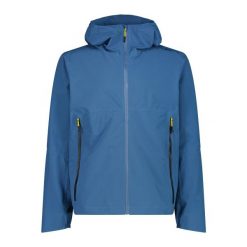 Kurtka z kapturem CMP. Niebieskie kurtki sportowe męskie CMP, bez wzorów, trekkingowe. Za 401.00 zł.