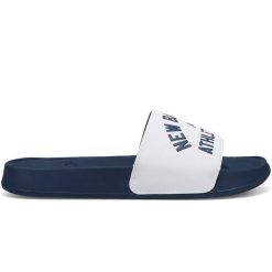 Klapki męskie New Balance SMF200U3 – granatowe. Niebieskie klapki męskie New Balance, klasyczne. Za 99.99 zł.