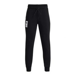 Długie Spodnie Dresowe Under Armour Rival Terry Czarny. Czarne spodnie sportowe męskie Under Armour, m, bez wzorów, z dresówki, na fitness i siłownię. Za 207.05 zł.
