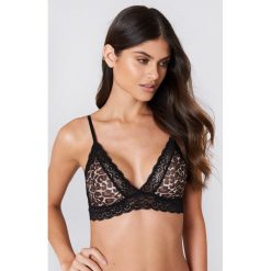 NA-KD Lingerie Wzorzysty biustonosz - Brown,Multicolor. Biustonosze marki NA-KD Lingerie. Za 72.95 zł.