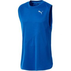 Puma Koszulka Męska Ignite Singlet Mono Strong Blue M. Koszulki sportowe męskie marki Puma. W wyprzedaży za 79.00 zł.