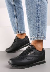 Czarne Buty Sportowe Cahrnixi. Czarne obuwie sportowe damskie Born2be, z aplikacjami. Za 74.99 zł.
