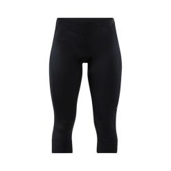 Szorty damskie Craft Essence Knickers. Czarne spodnie sportowe damskie Craft, bez wzorów, z dresówki, na fitness i siłownię. Za 437.00 zł.