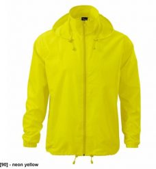Kurtka męska MALFINI - ADLER - Wiatrówka unisex, 100% poliester, neon yellow 3XL. Żółte kurtki męskie Malfini, m, bez wzorów, z poliesteru, bez kaptura. Za 47.46 zł.